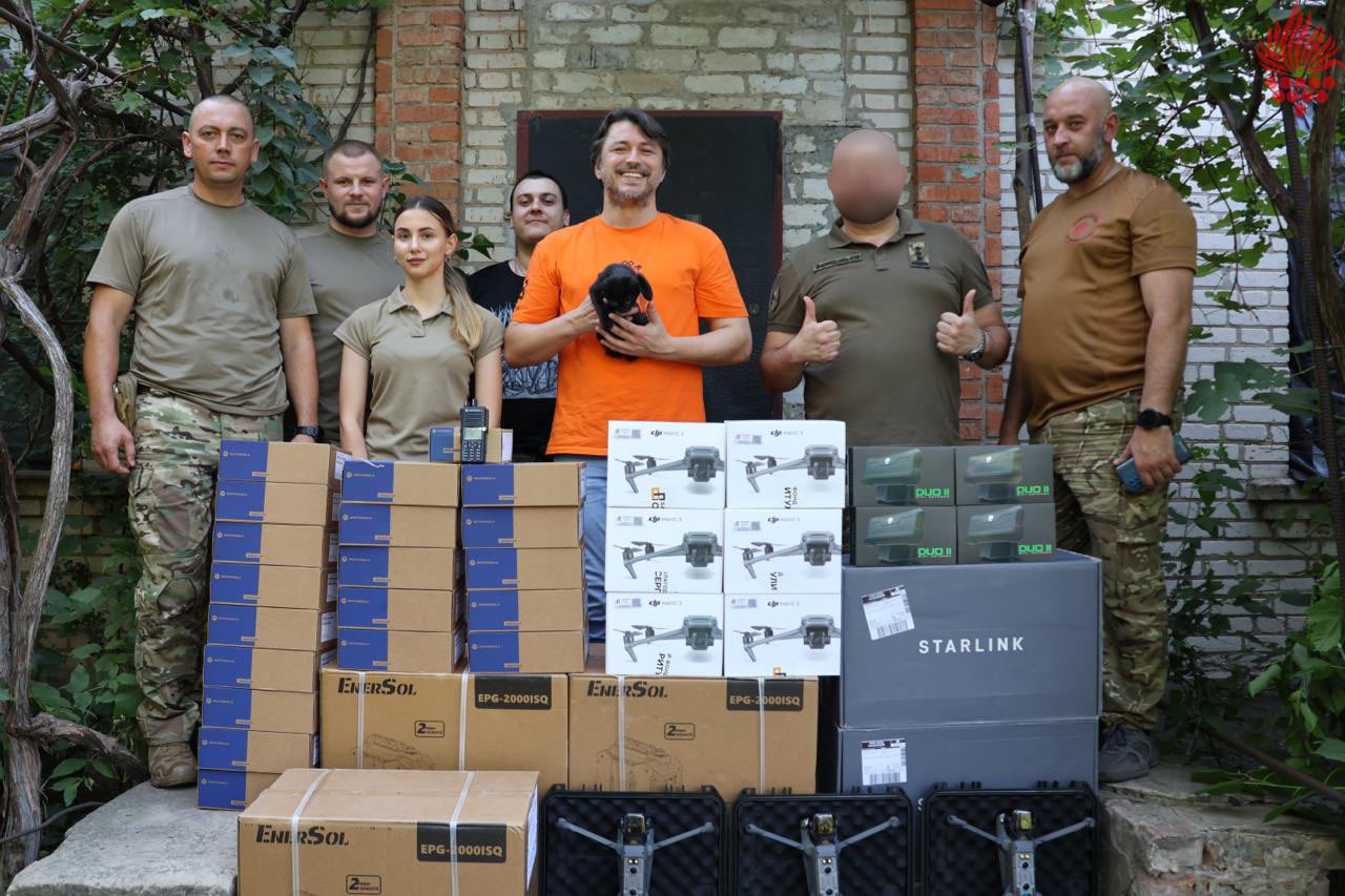 Prytula Foundation delivers drone equipment to Chervona Kalyna Brigade