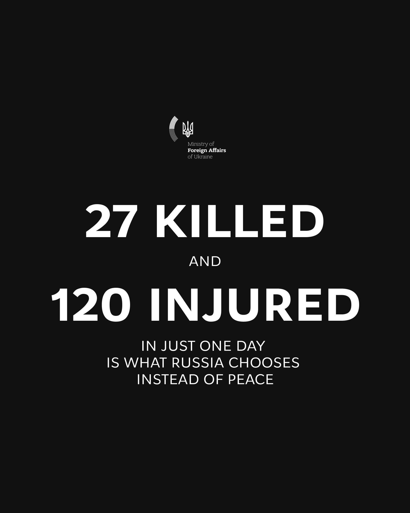 Russia attacks nine regions of Ukraine, 27 dead, over 120 injured