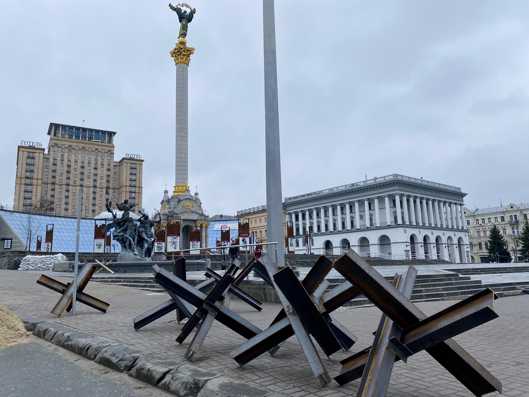 Kyiv’s bleak outskirts, March 3, 2022: Russian advance, empty city, barricades