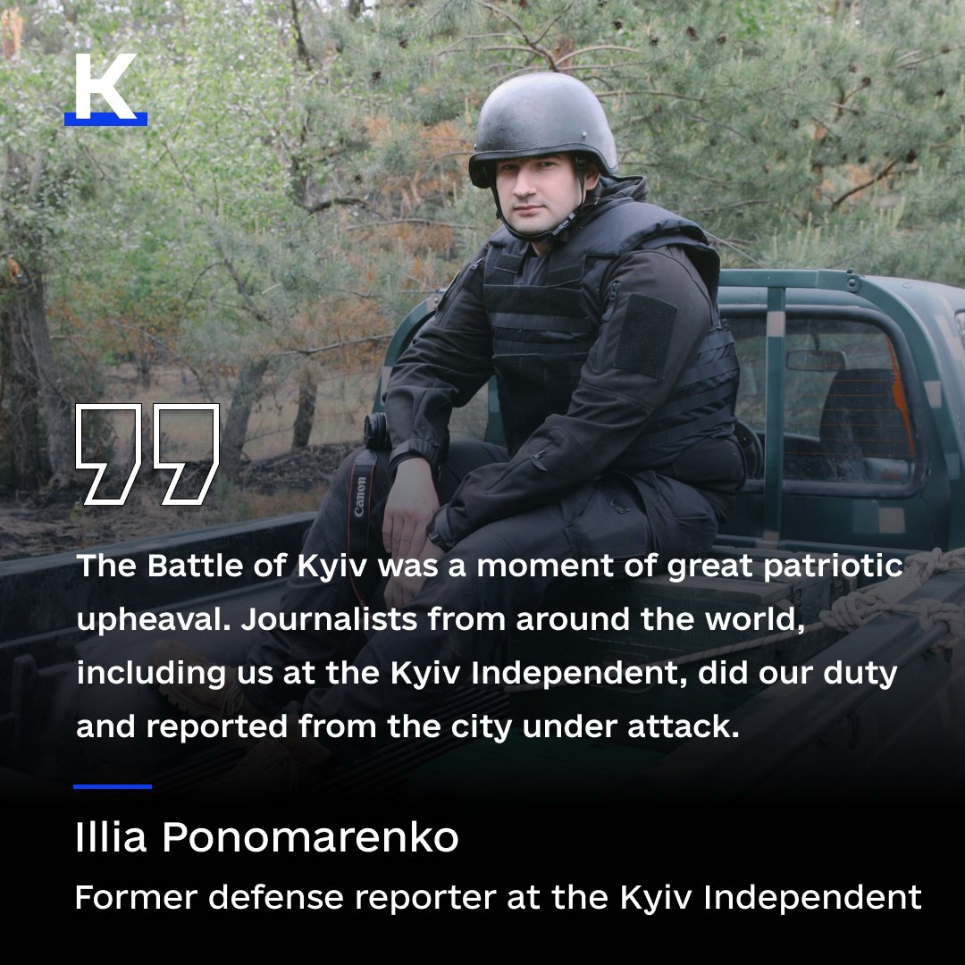 Last chance to pre-order Illia Ponomarenko’s wartime Kyiv book with 15% discount