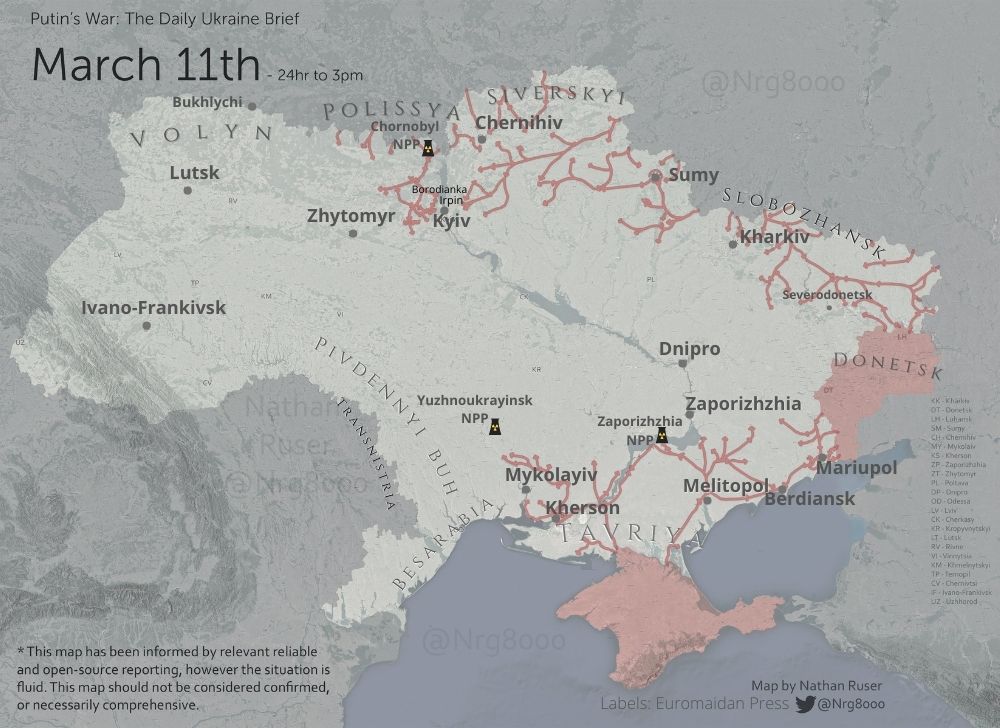 Ukraine Command: 31 Russian BTGs incapacitated, civilians killed more than military