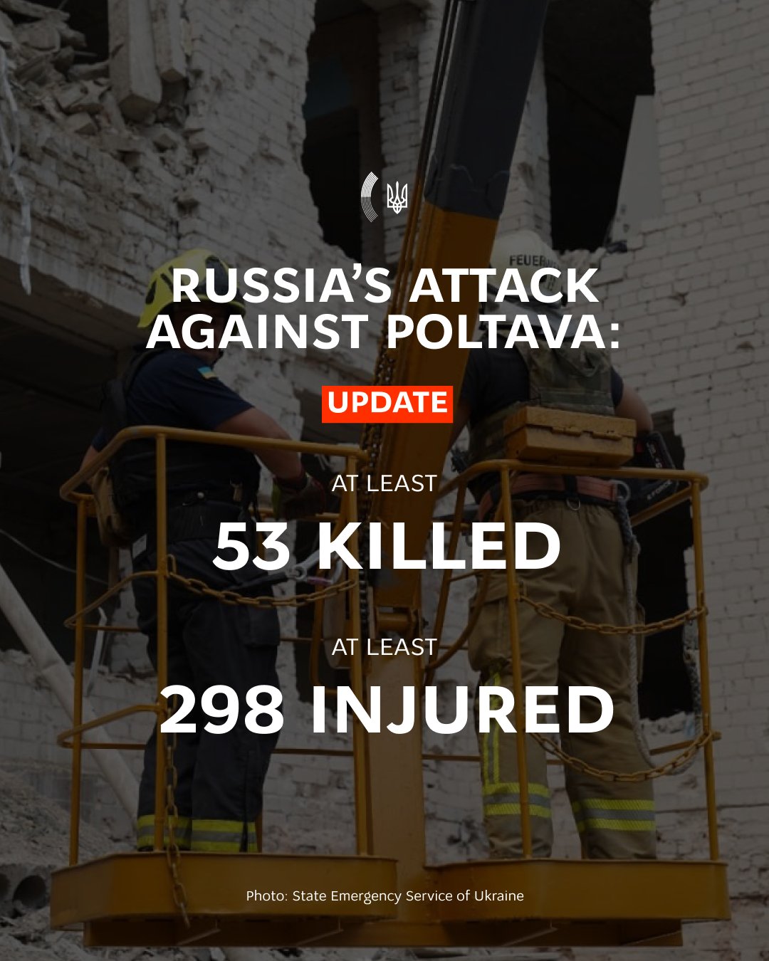 Ukraine: More air defense could have saved Poltava lives, Russia accountable