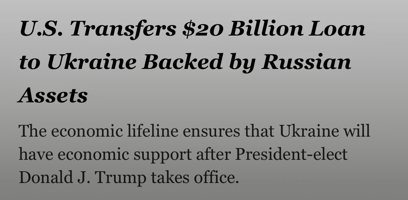 Biden loans $20 billion to Ukraine to limit Trump funding cuts