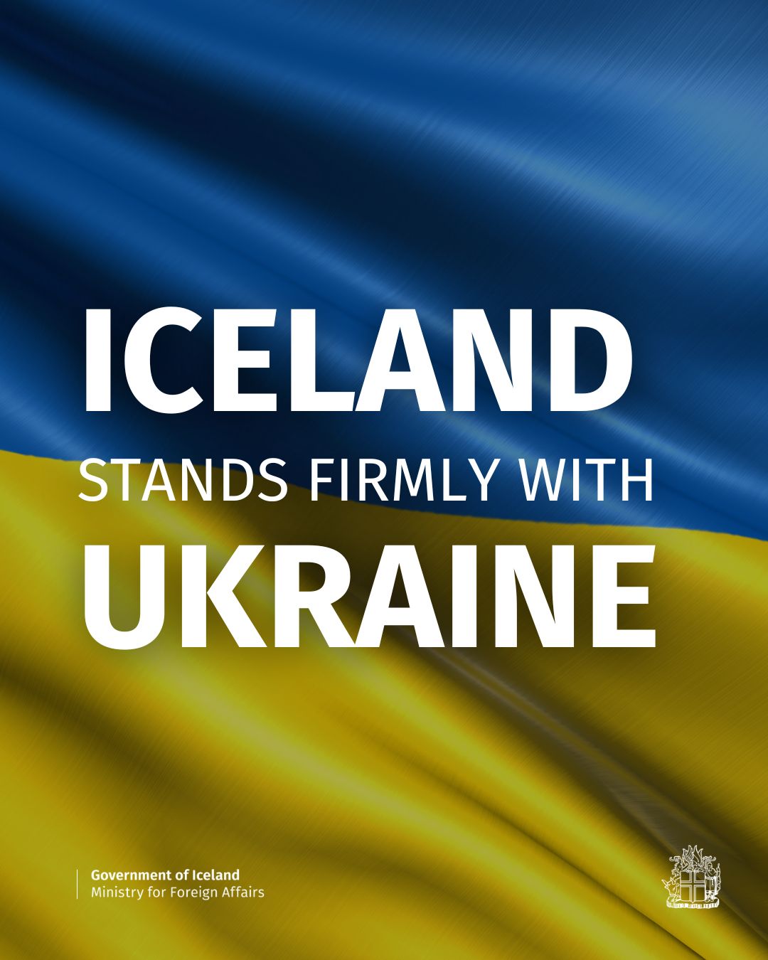 Iceland’s gratitude for supporting Ukraine
