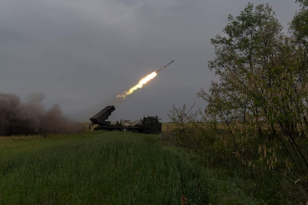 Combat robot of the 110th Separate Mechanized Brigade
