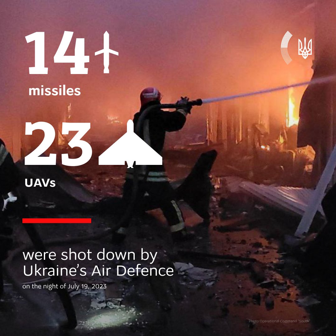 Ukraine intercepts 23 drones, 14 missiles in massive Odesa attack