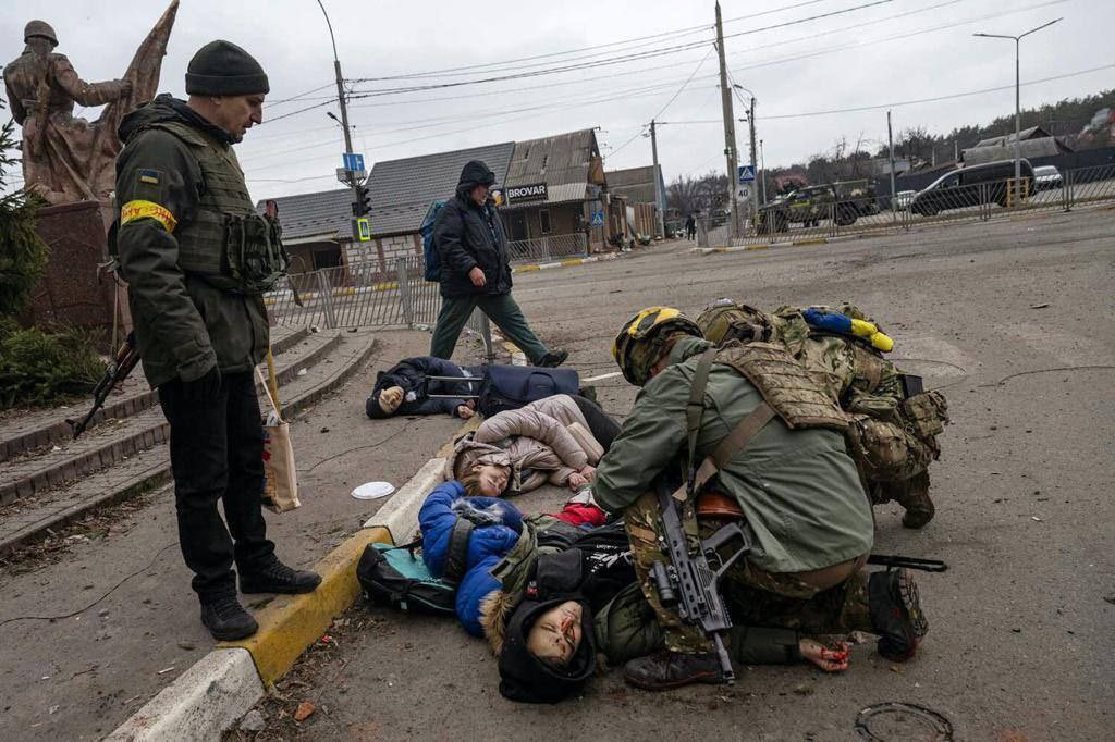 Family of four killed by Russian troops during Irpin evacuation