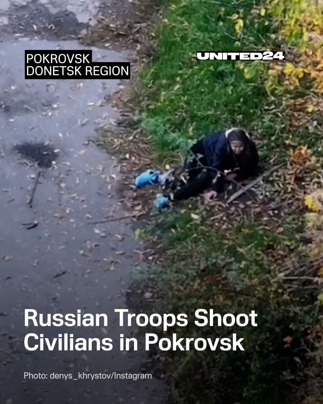 Unpunished Russian evil grows, referencing Bucha, Mariupol, and Izium.