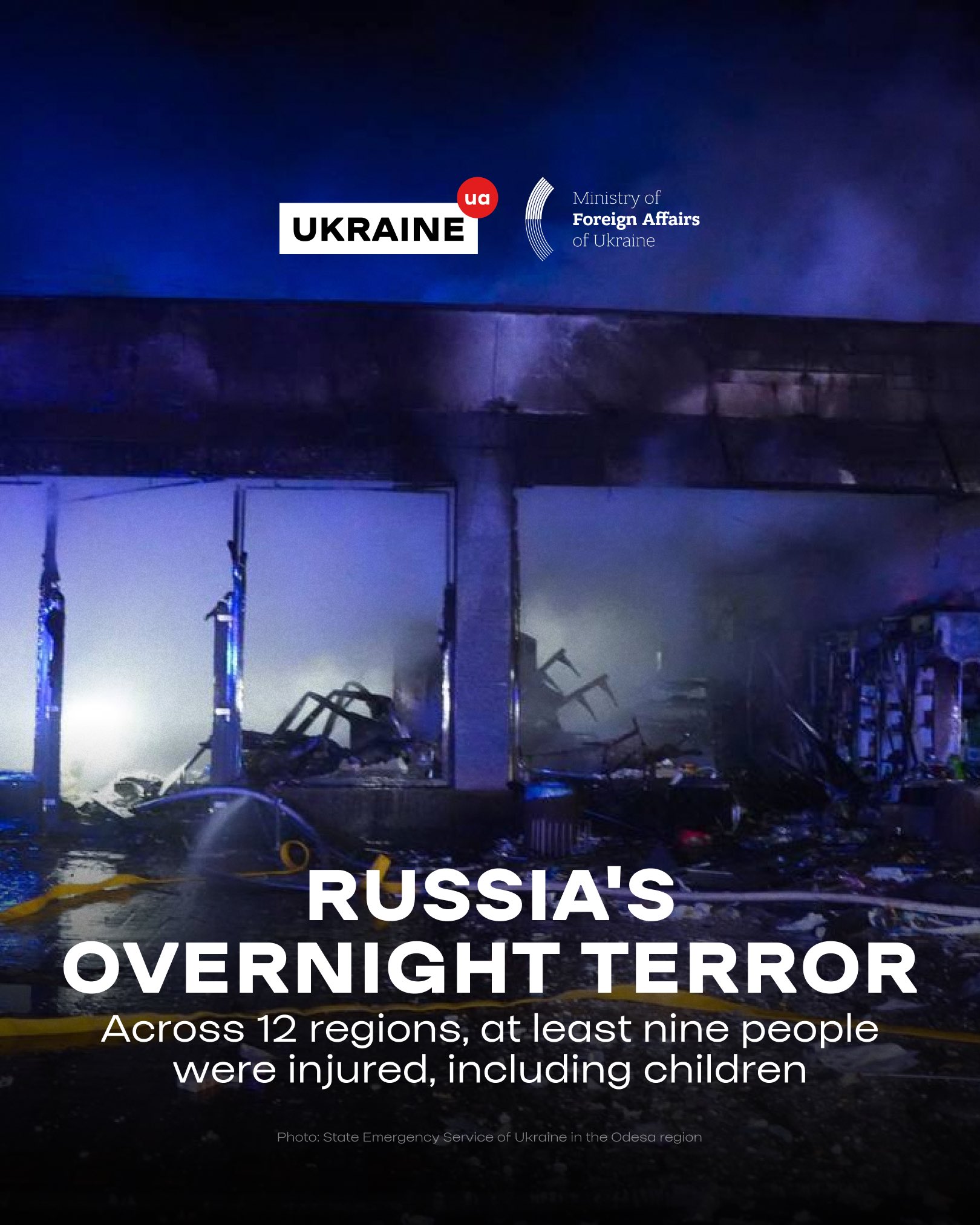 Russia strikes Ukraine’s energy system, wounding nine including children
