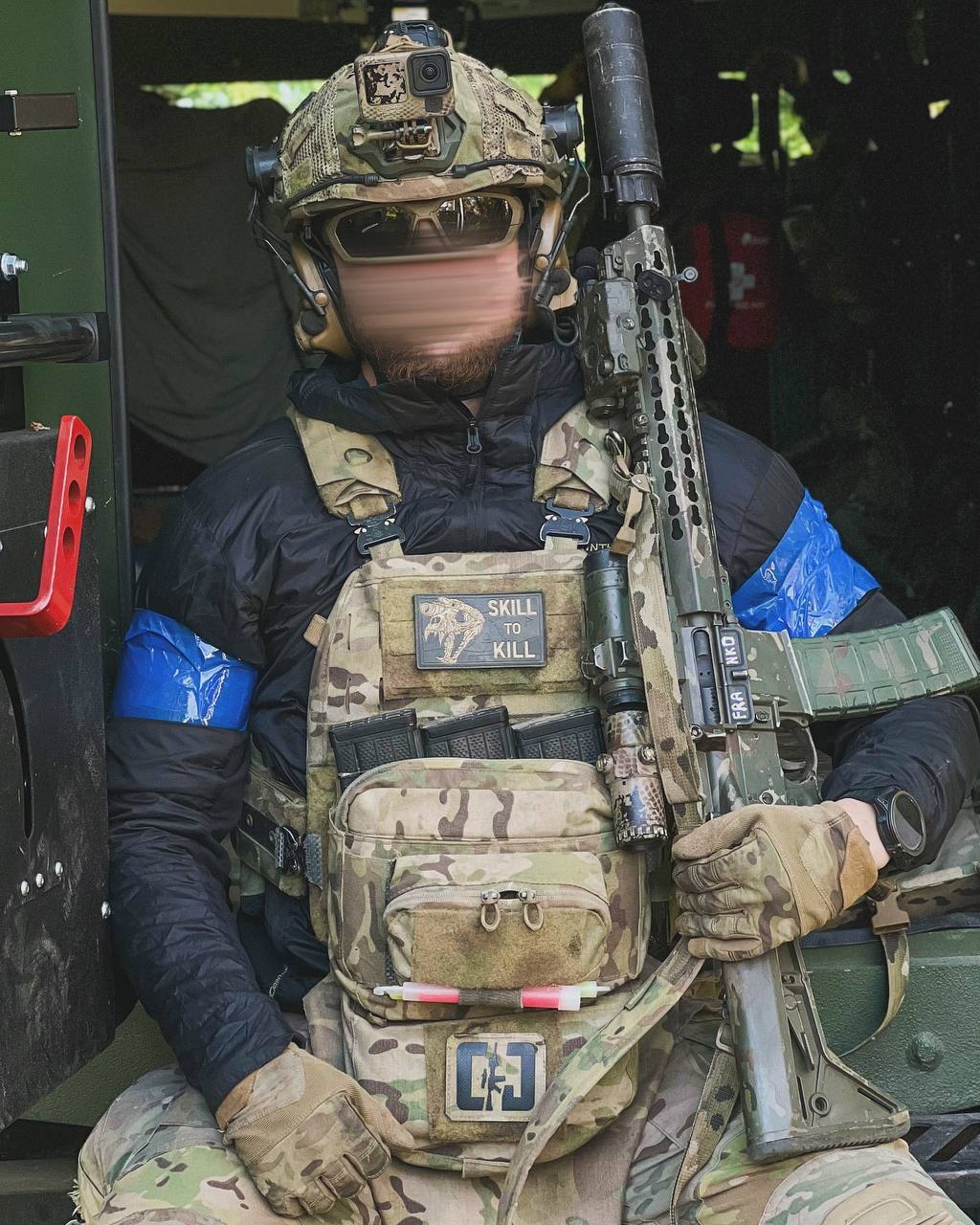 Omega special forces unit in combat in Kharkiv region