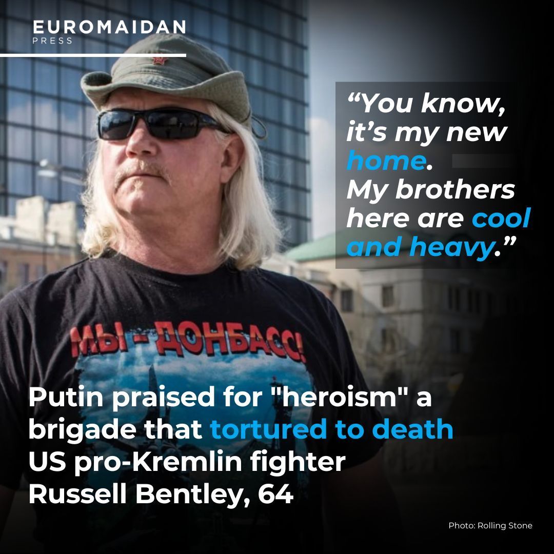 Putin awards brigade accused of torture and Russell Bentley’s death