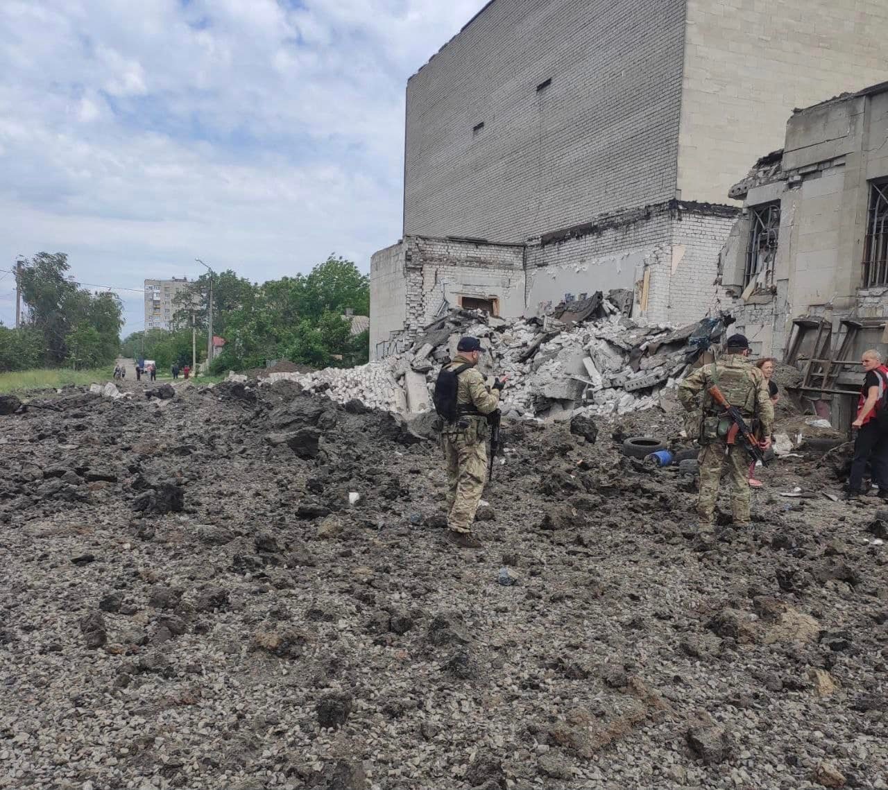 Cinema bombed in Lysychansk, no casualties reported