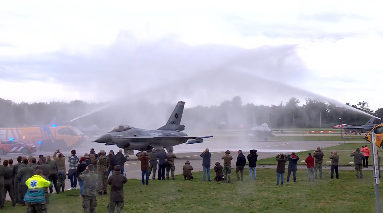 Netherlands sends F-16s to Ukraine