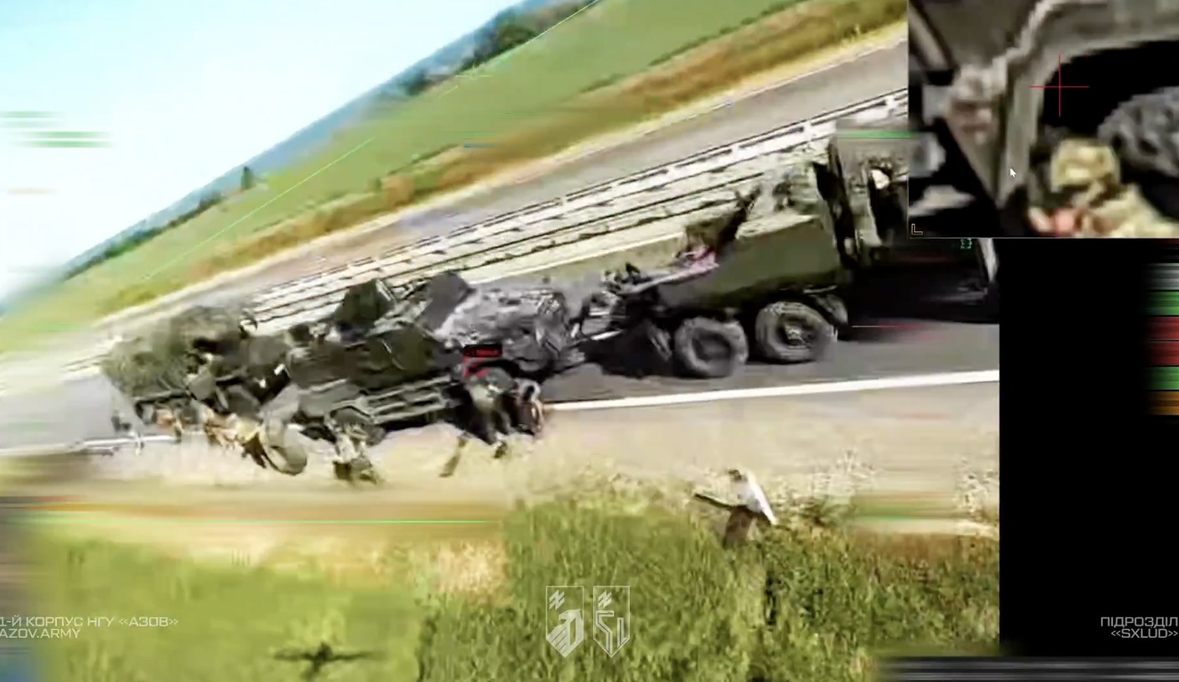 Azov drones disable Russian armor, disrupt repair efforts