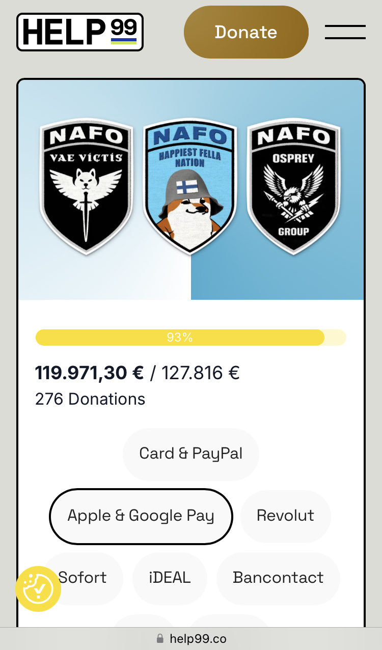 Fundraising campaign for vehicles and equipment in Ukraine