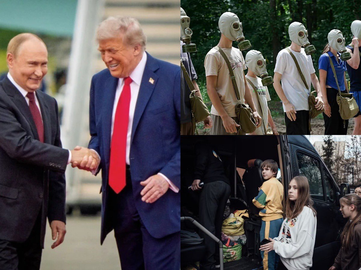 Russia kidnaps Ukrainian children, Trump accused of covering up genocide