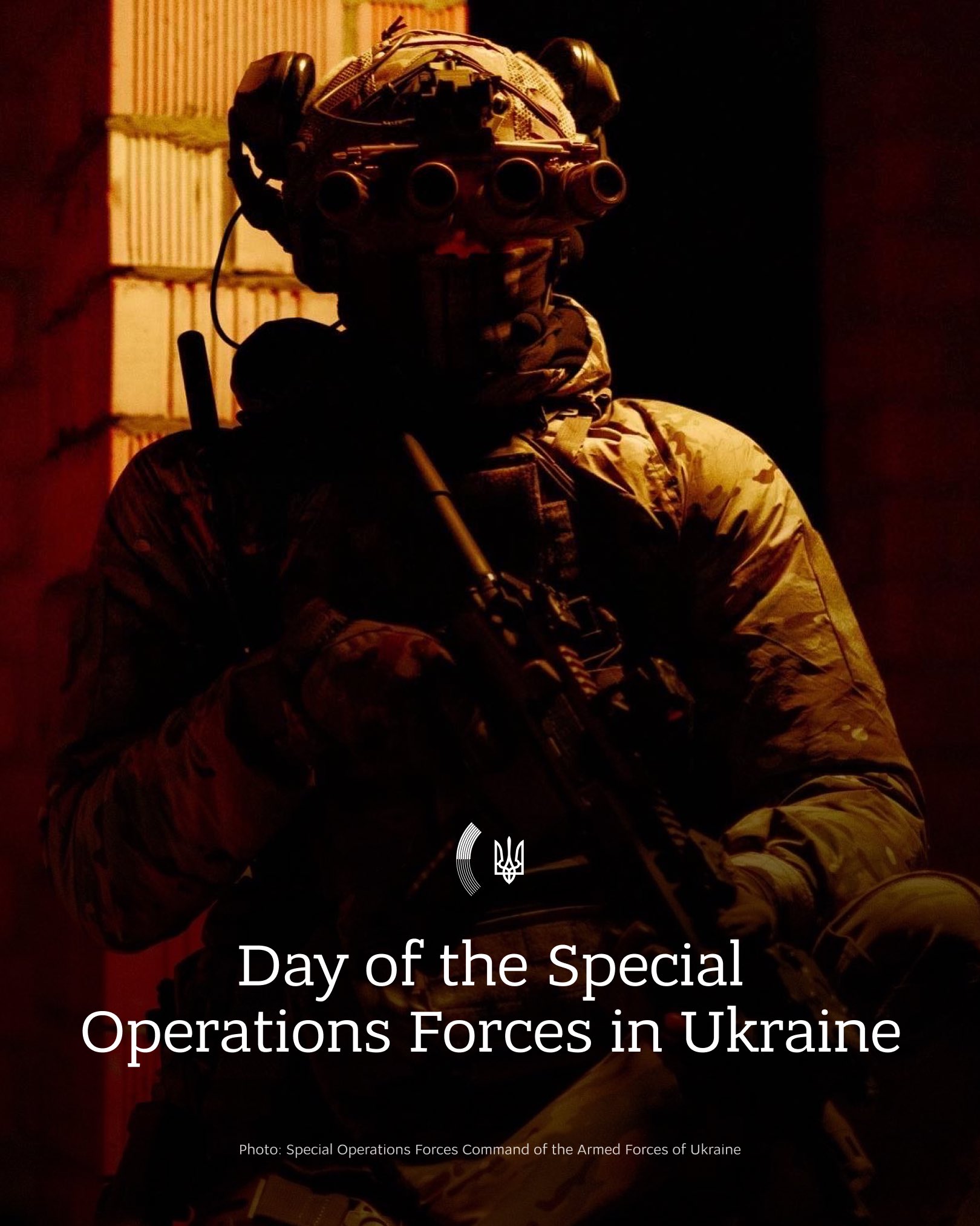 Honouring Ukrainian Special Operations Forces warriors on their day