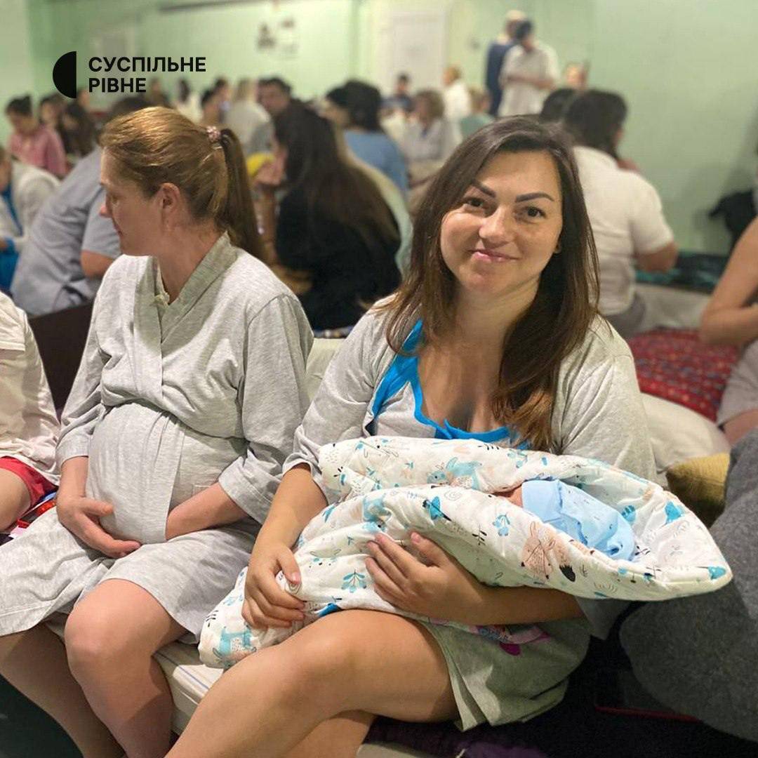 Bomb shelter in a hospital in Rivne: why not target military bases?