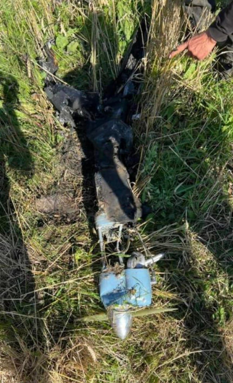 Russian Orlan-10 Drone Shot Down by Ukraine