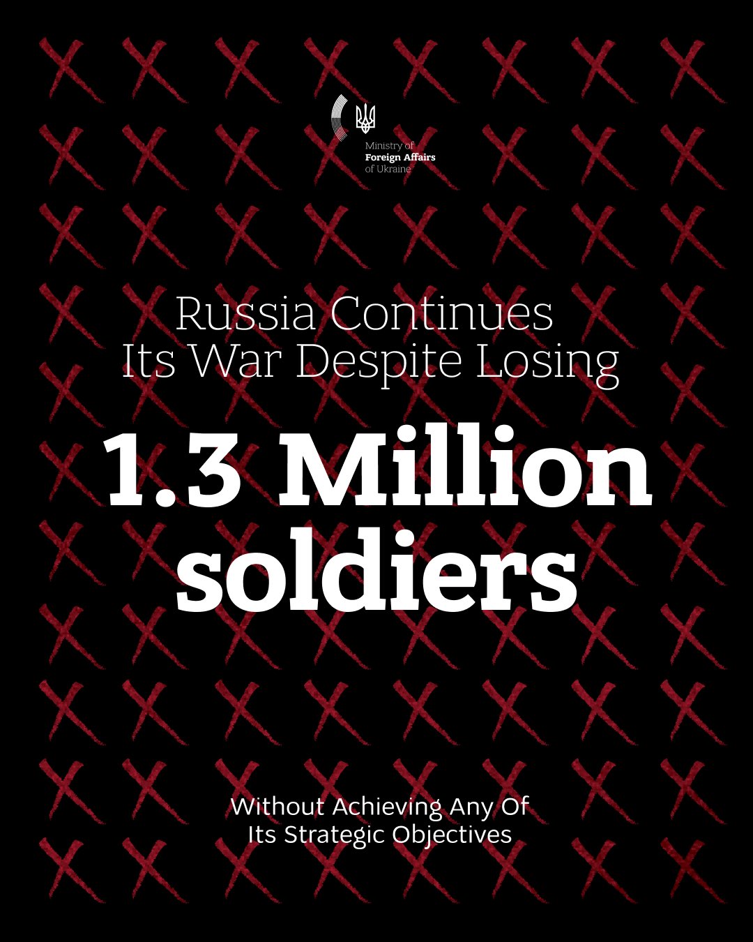Russia’s war losses exceed 1.3 million, Kremlin unfazed