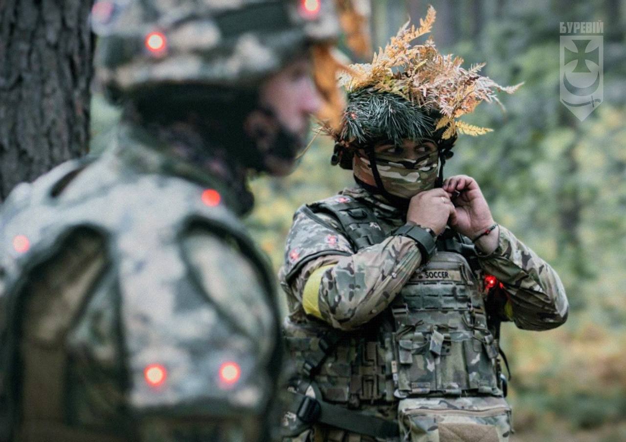 Ukrainian National Guard Brigade ‘Bureviy’ works against the occupier