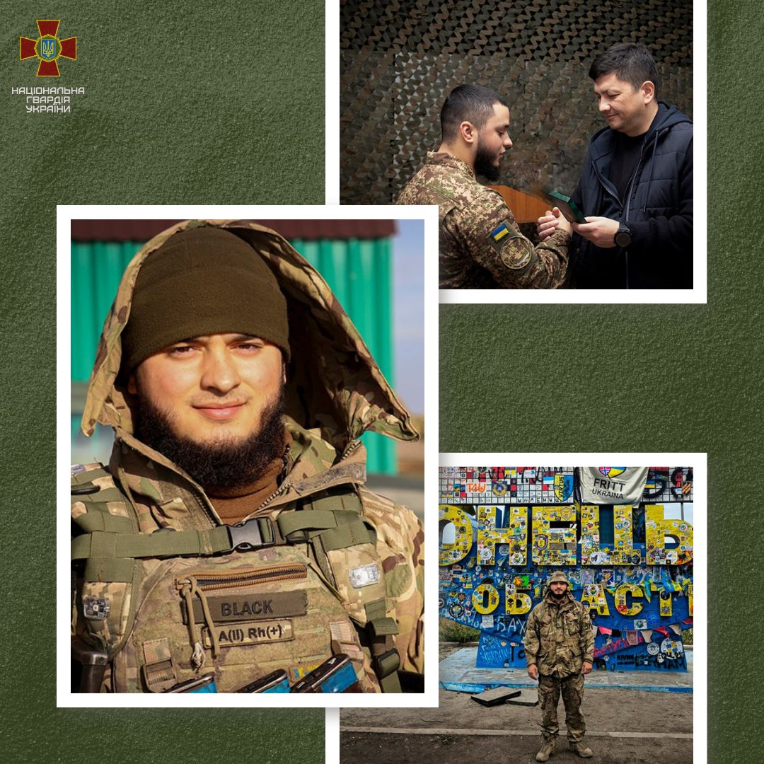 Tribute to a National Guard soldier from the 19th Mykolaiv Regiment