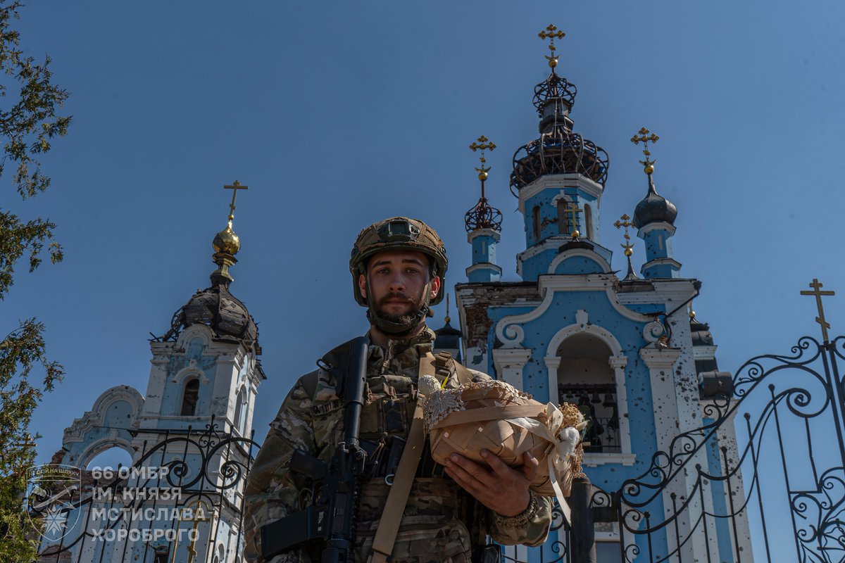 Easter greetings from Ukrainian defenders