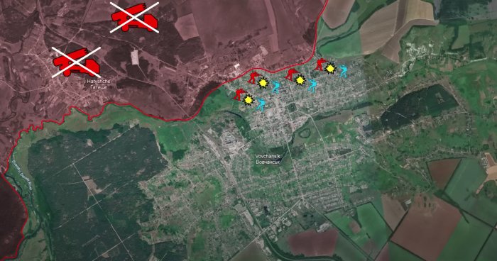 Russie bombarde Vovchansk avant assaut