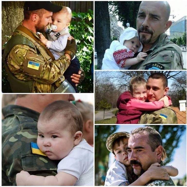 Happy Father’s Day to Ukrainian Dads and Soldiers!