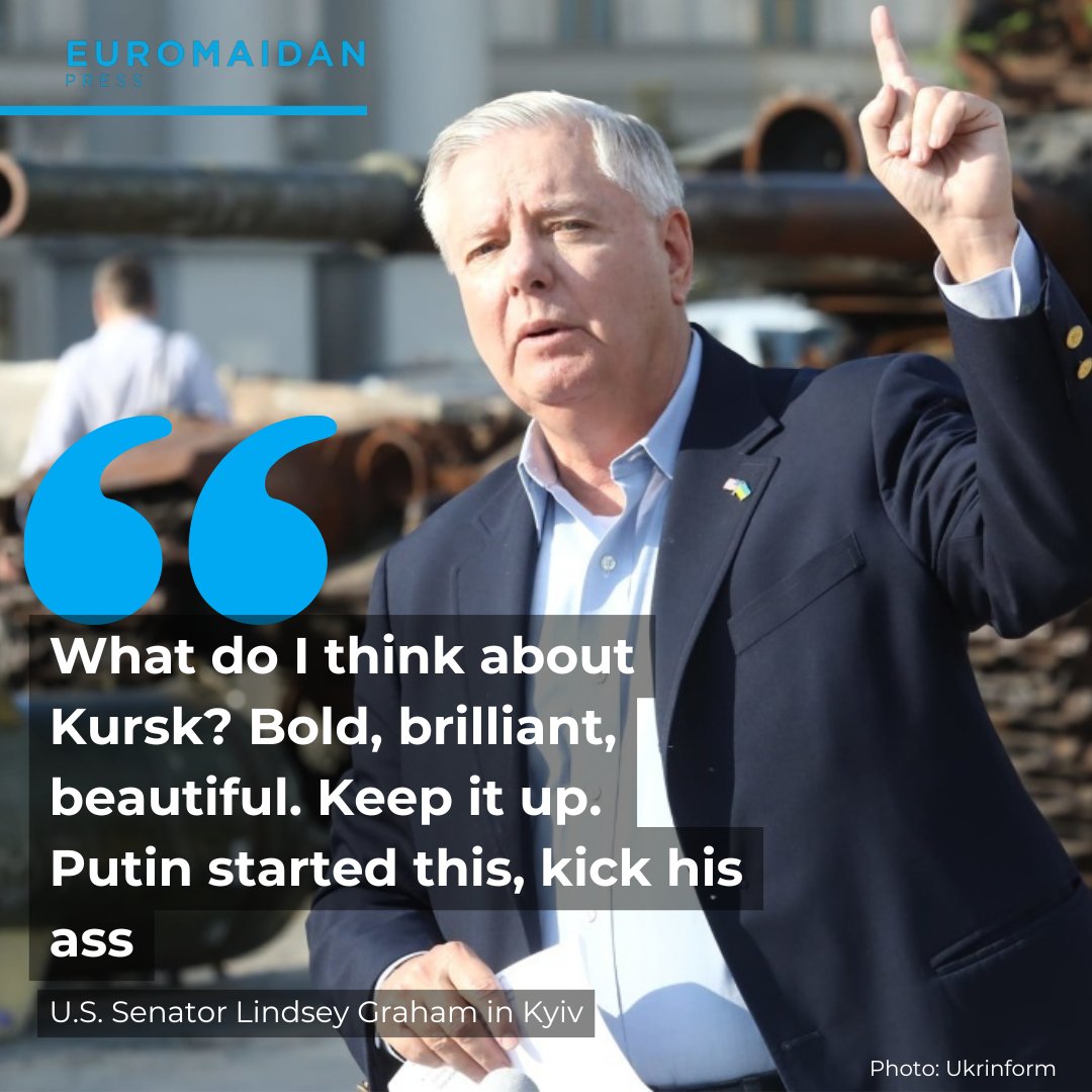 Lindsey Graham to Putin: “Kick his ass” during Kyiv visit