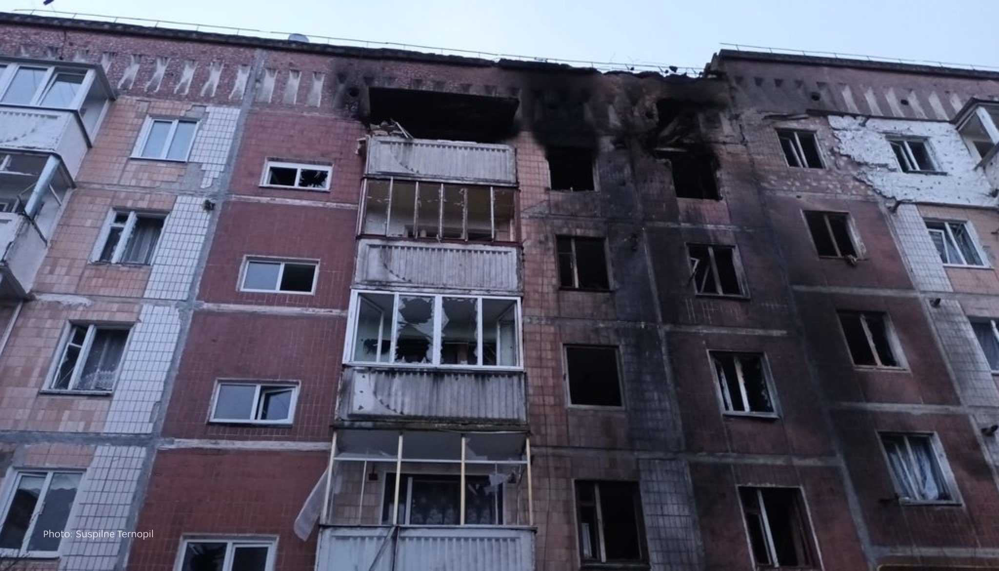 Russian strikes on Ternopil: dead and wounded