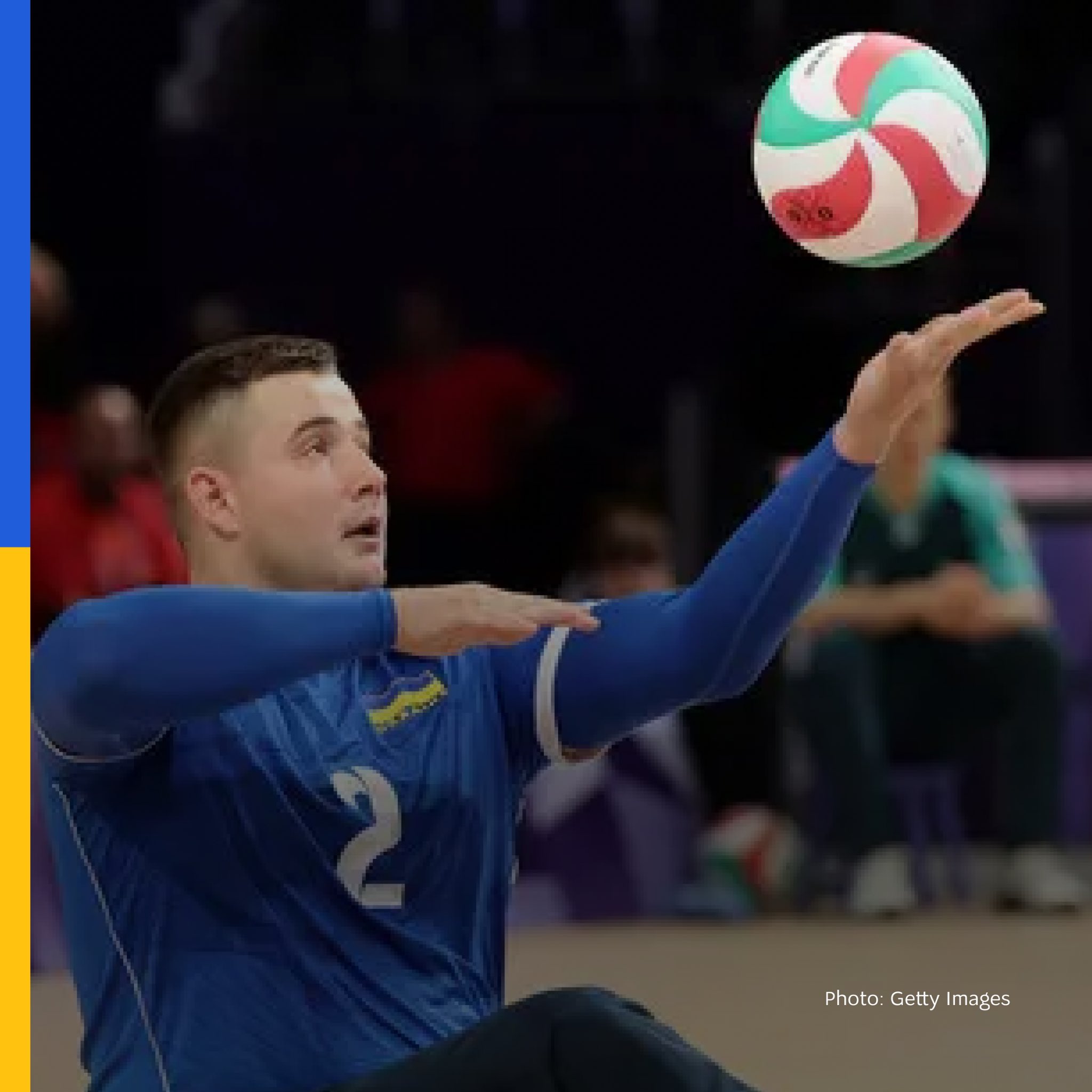 Ukrainian soldier Yevhen Korinets becomes Paralympic sitting volleyball player after amputation