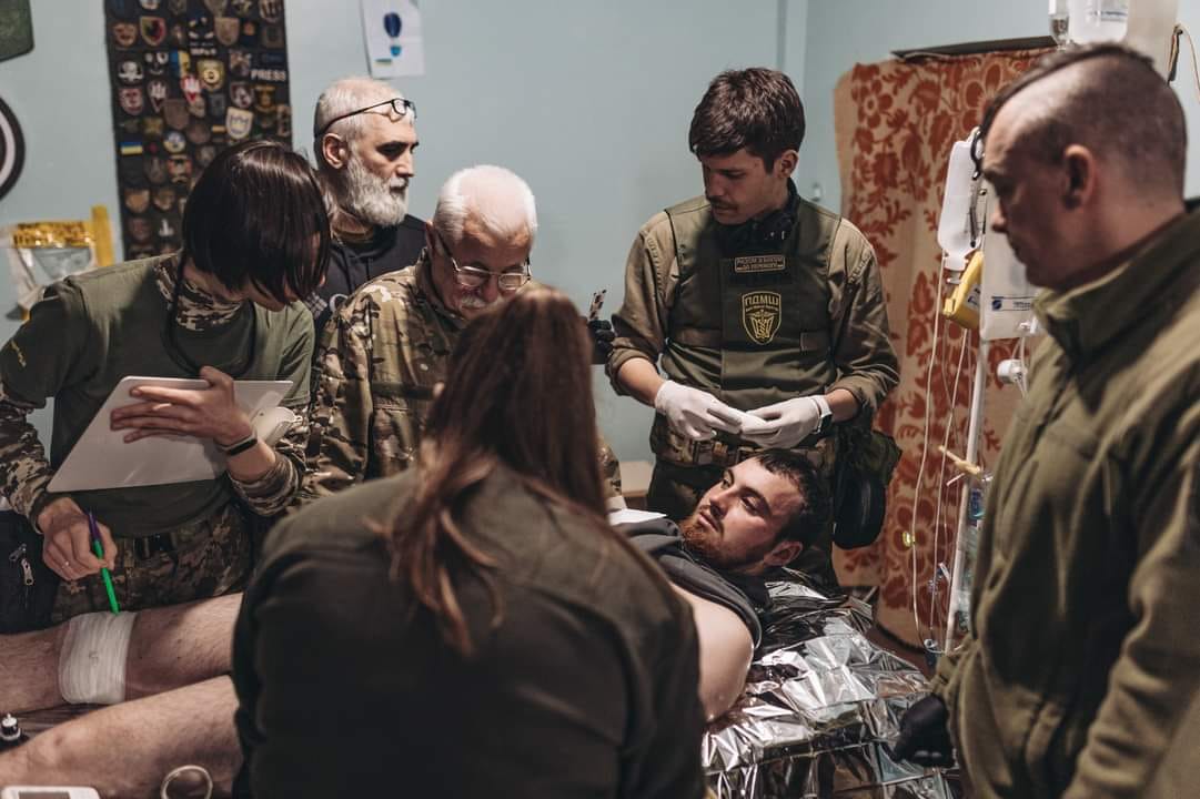 Frontline stabilization points critical for wounded soldiers’ survival