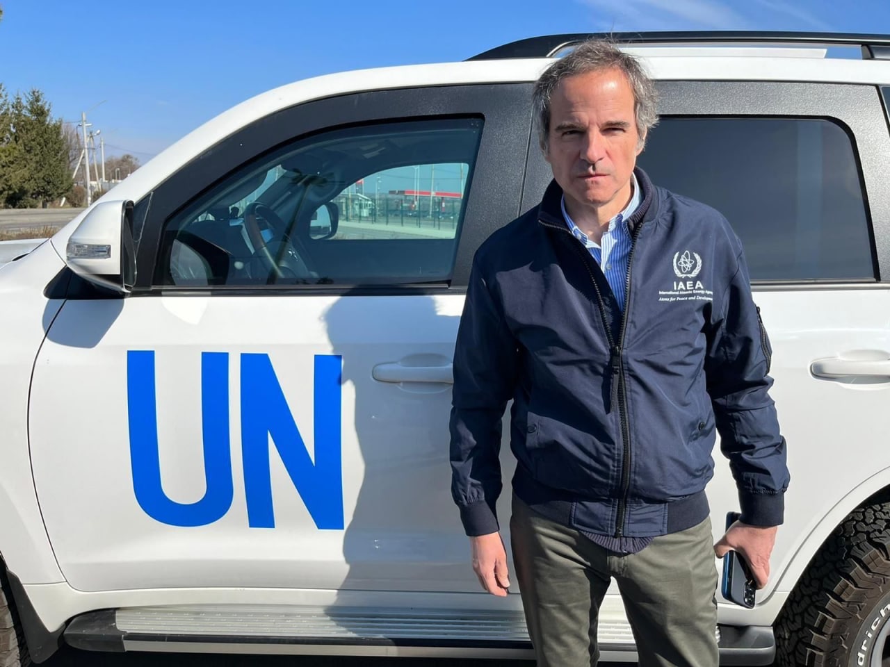 IAEA chief Grossi arrives in Ukraine for nuclear safety, NPP visit