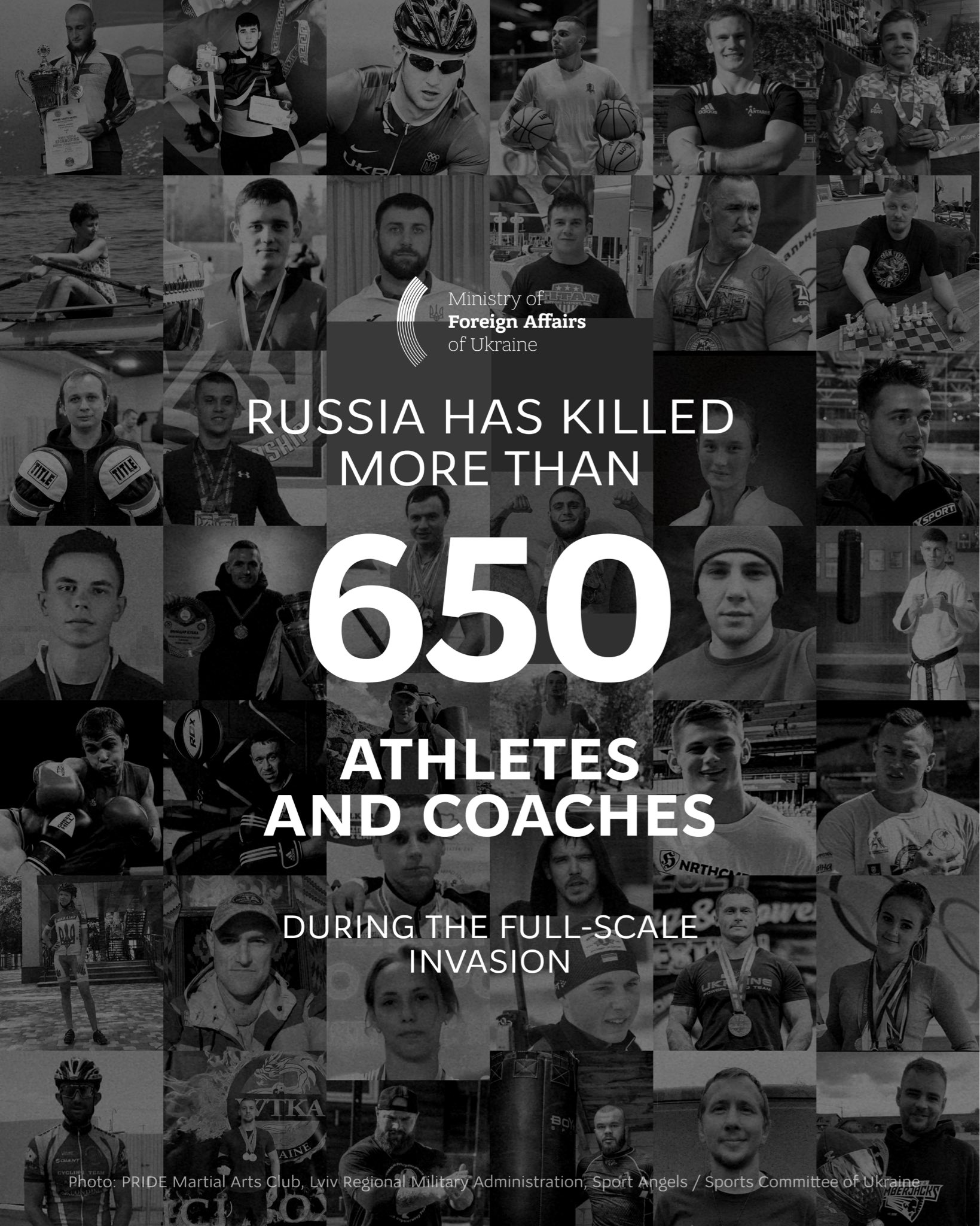Russia’s war kills over 650 Ukrainian athletes, destroys 800+ sports facilities