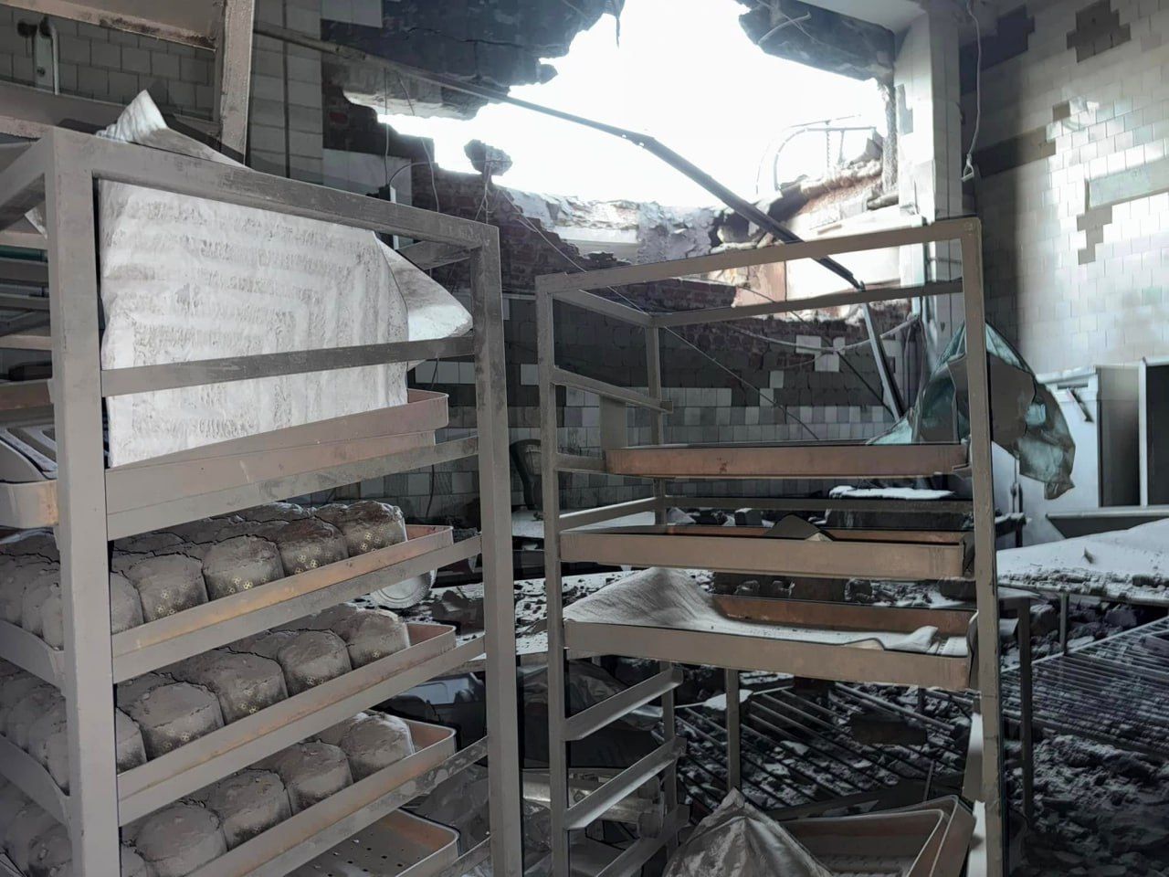 Russian drones hit Sumy confectionery, killing businessman collecting Easter cakes