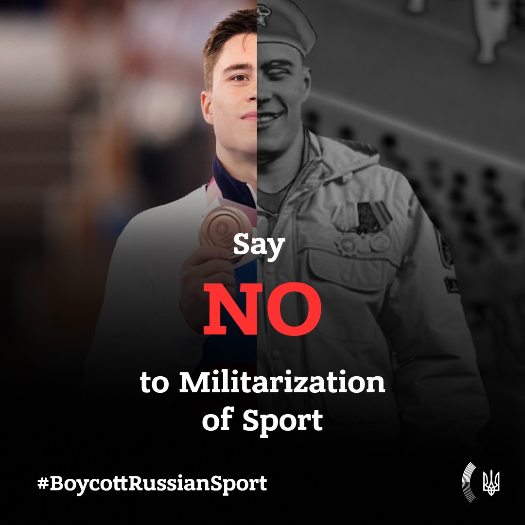 Ukraine urges boycott of Russian sports in Olympics