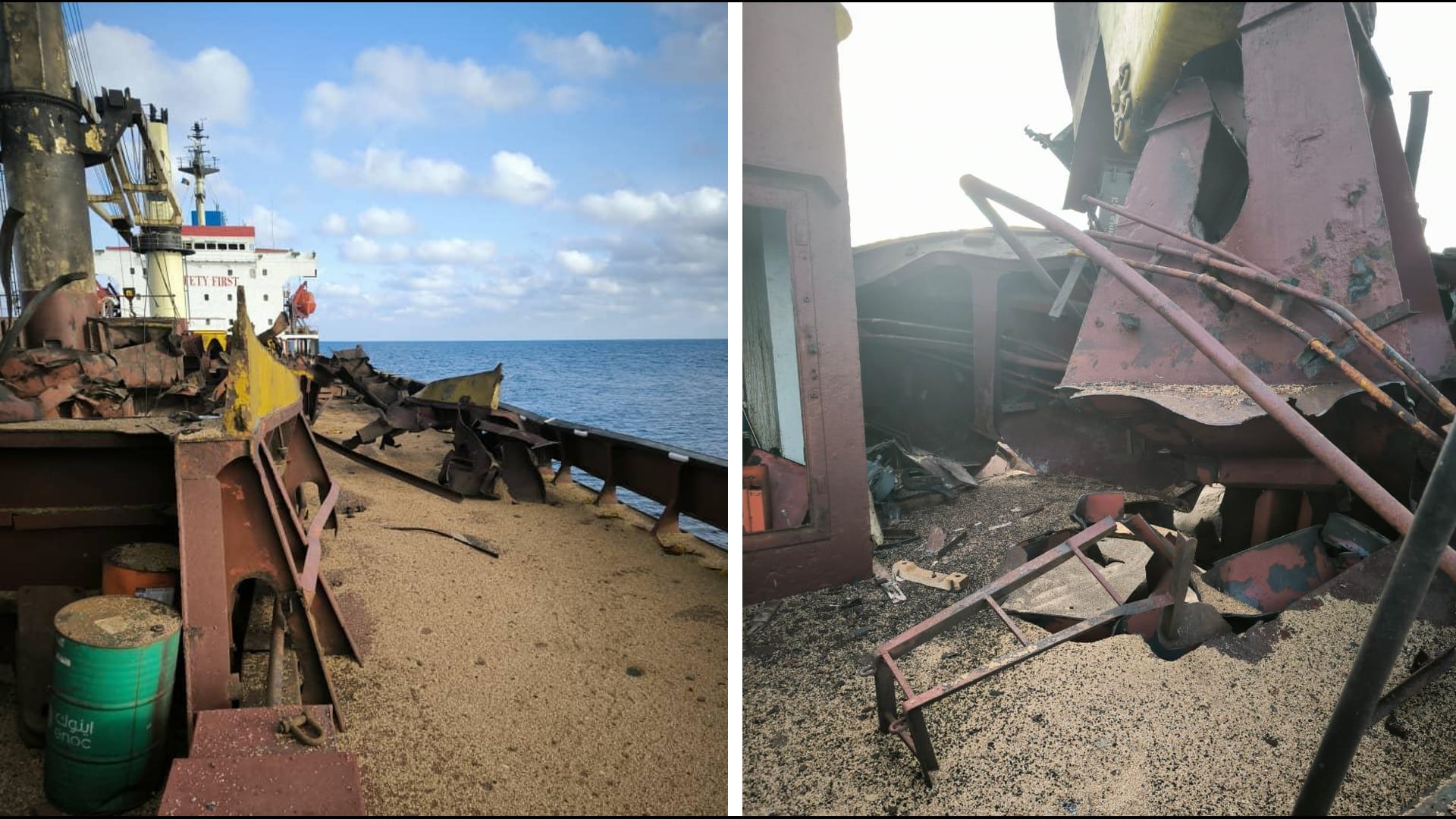 Russian attacks on Black Sea ports delay aid for Palestinians and Africa