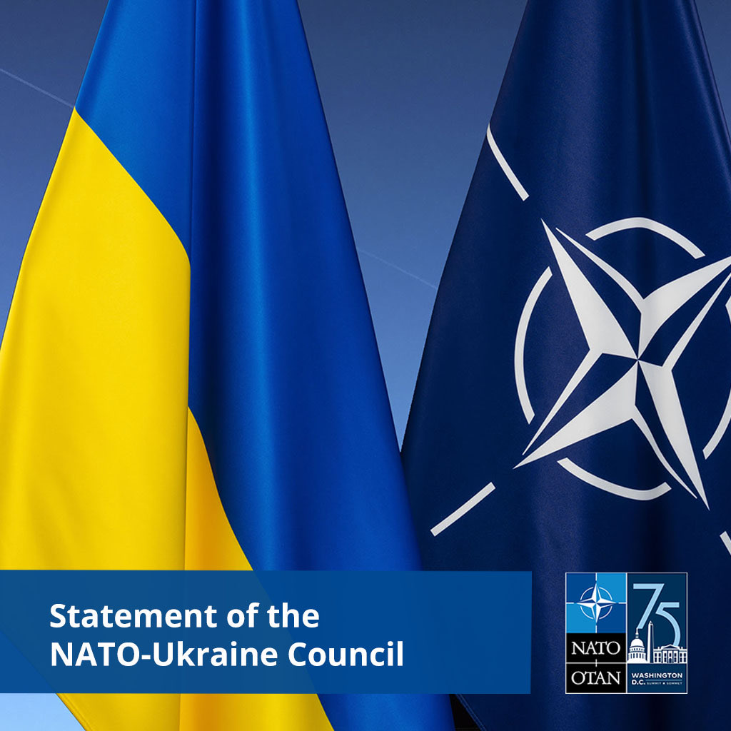NATO-Ukraine Council Statement from Washington Summit