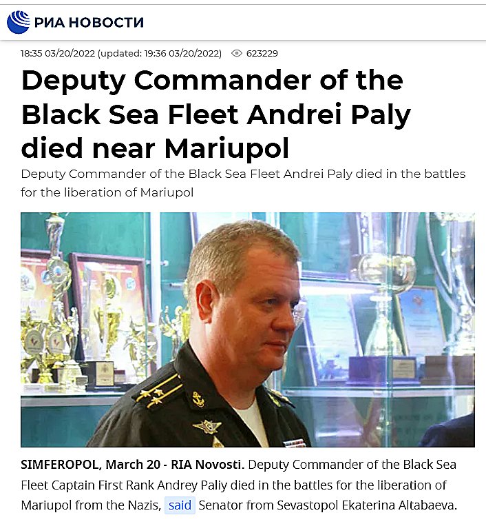 Russian state media lies about Mariupol to justify war