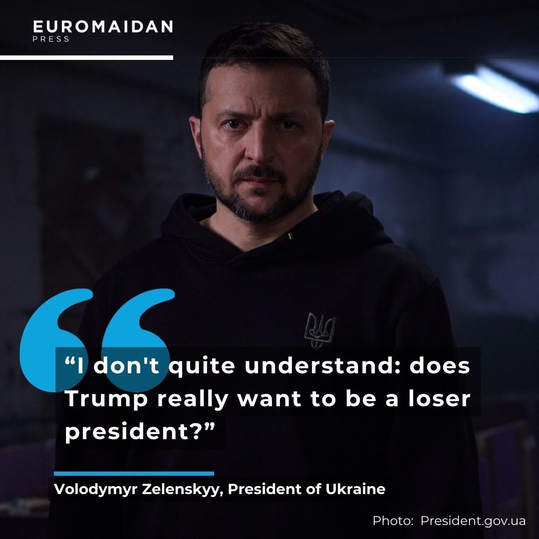 Zelenskyy: Trump presidency ending Ukraine war on Moscow’s terms means US loses world leadership