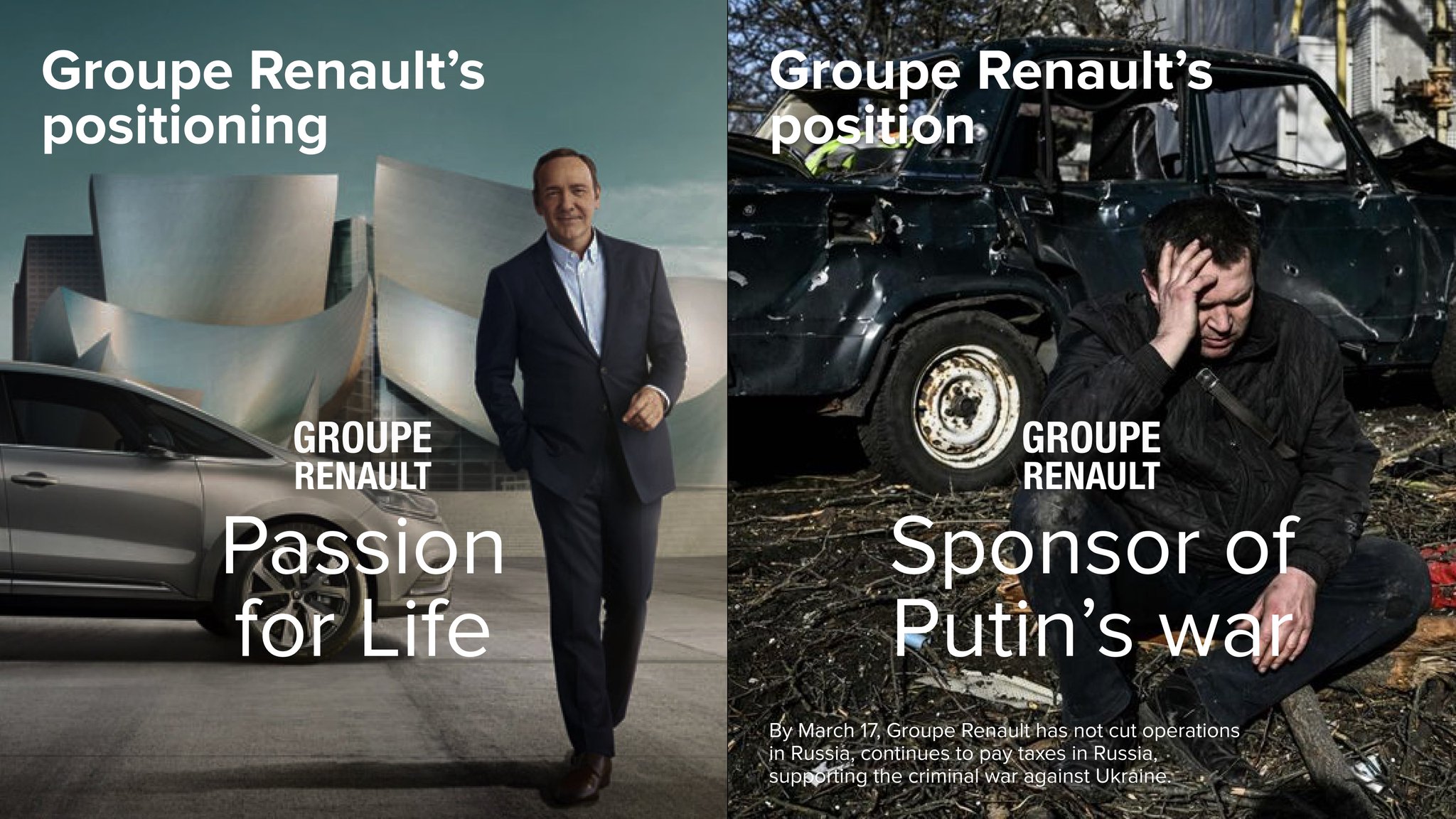Renault Announces Suspension of Operations in Russia Following Boycott Call