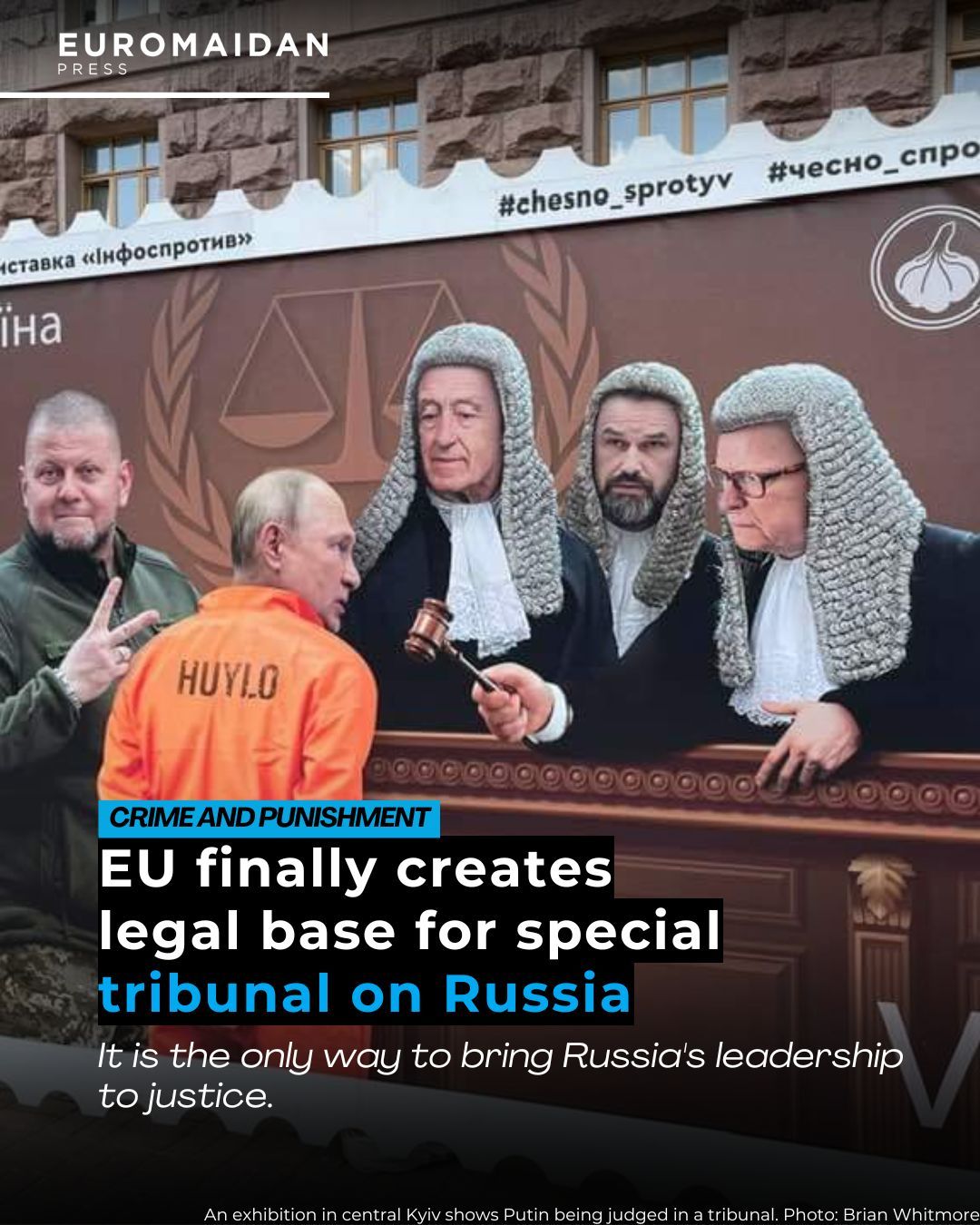 EU creates tribunal for Russia’s Ukraine aggression