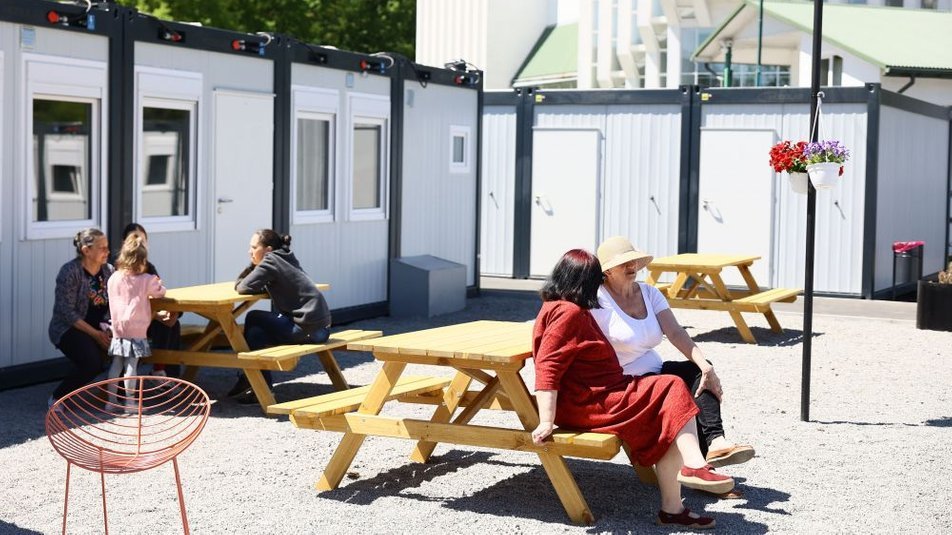 Third modular town for IDPs opened in Lviv