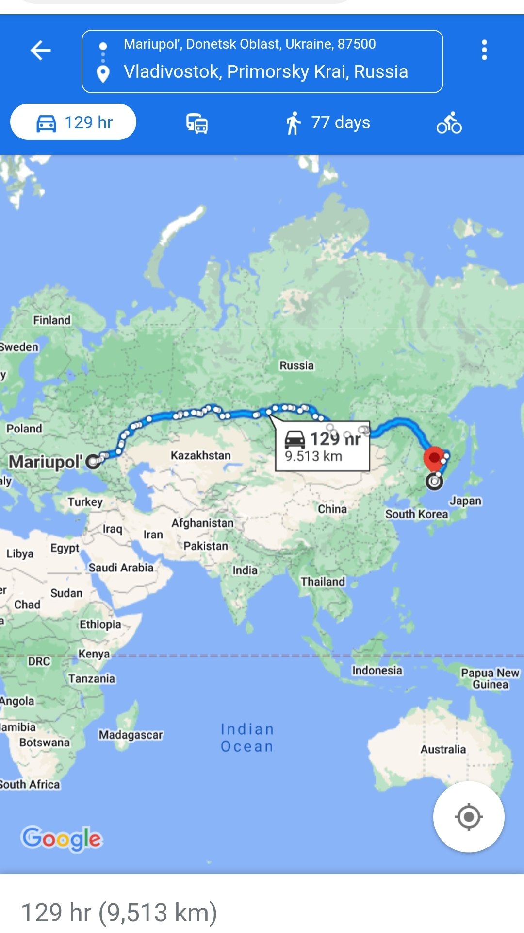 308 Mariupol residents, including 90 children, deported to Vladivostok