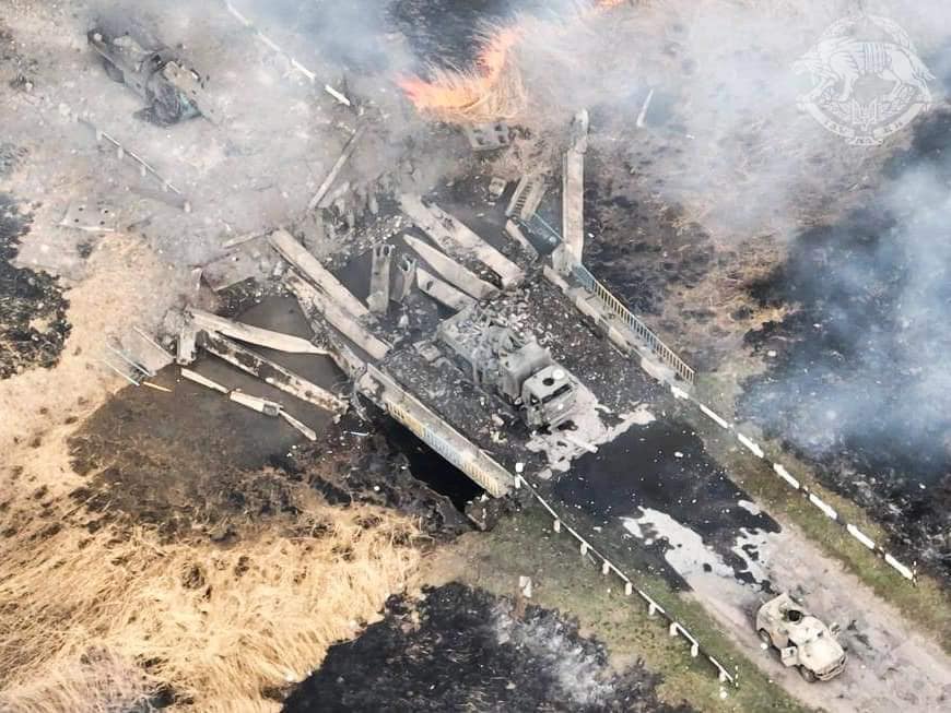 Ukrainian SOF blew up bridge with enemy equipment heading to Izyum