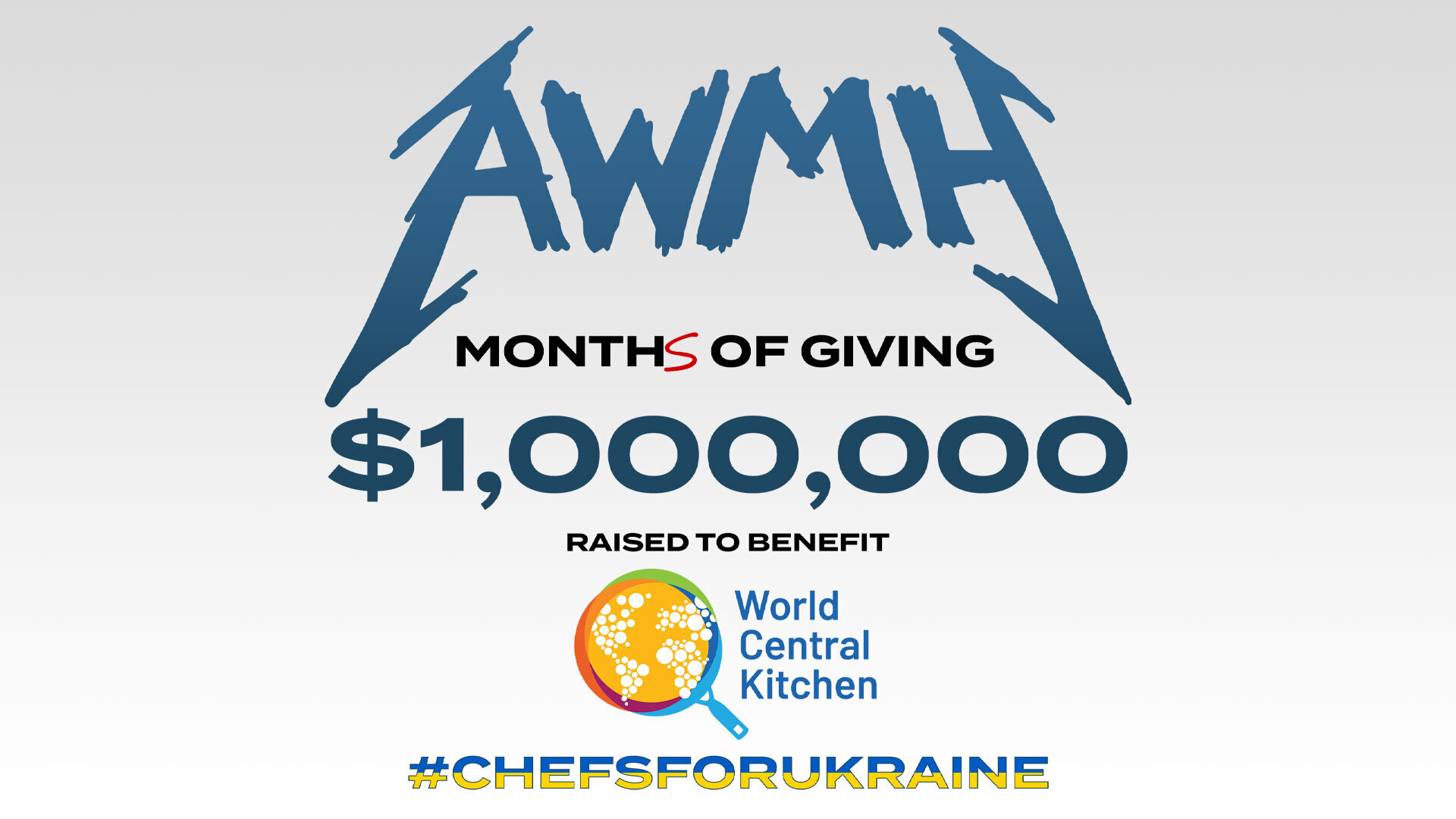 Metallica thanked by WCKitchen for Ukraine food support