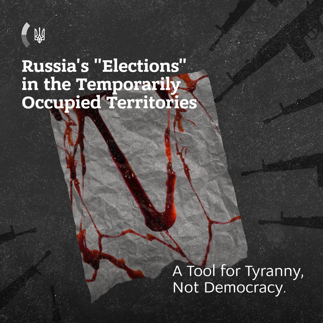 Ukraine calls on world to condemn Russia’s illegal elections in occupied territories