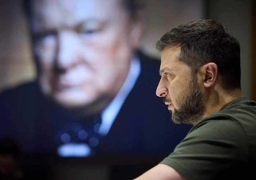 Zelensky awarded Churchill Leadership Prize