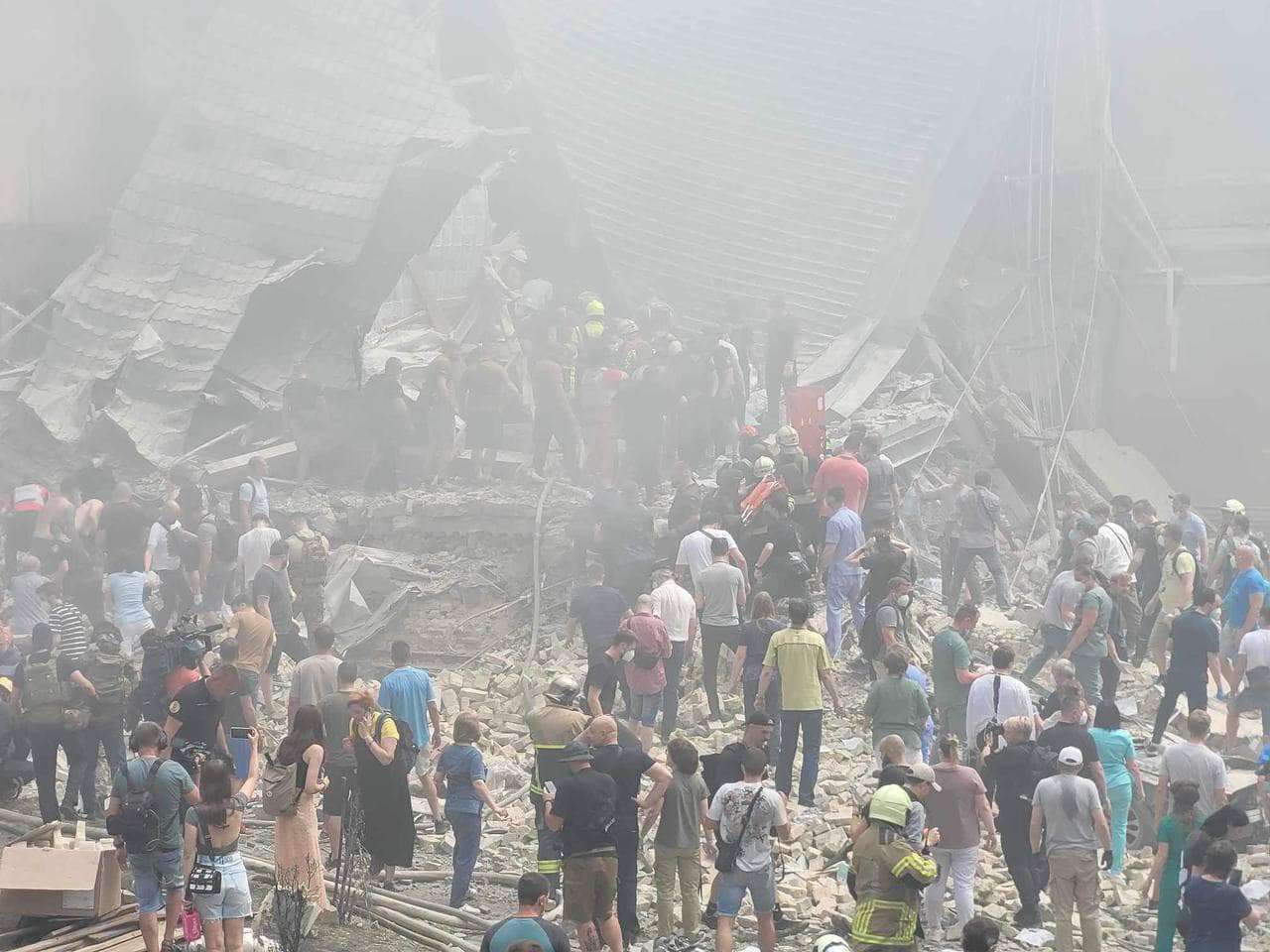 Zelenskyy: Russia’s missile strikes on children’s hospital are a crime against humanity